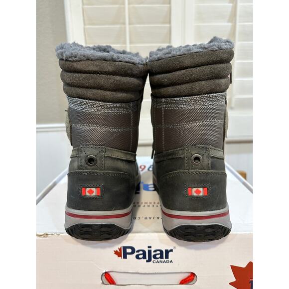 Pajar Canada Trooper 2.0 Men's Snow Boots Dark Grey Nubuck Sz 8.5/9 US 42 EU NIB - Picture 13 of 16